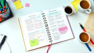 cuaderno particional para organizacion y planificacion efectiva