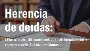 herencia de deudas se transmiten tras el fallecimiento