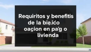 requisitos y beneficios de la dacion en pago de vivienda