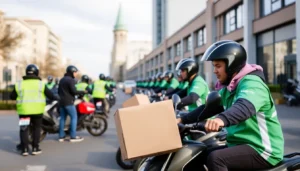 tsjm confirma relacion laboral de repartidores de deliveroo