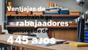 ventajas de contratar trabajadores mayores de 45 anos